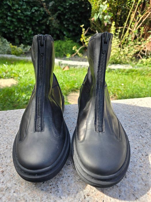 Aleksander Wang, botki H&M, buty, naturalna skóra