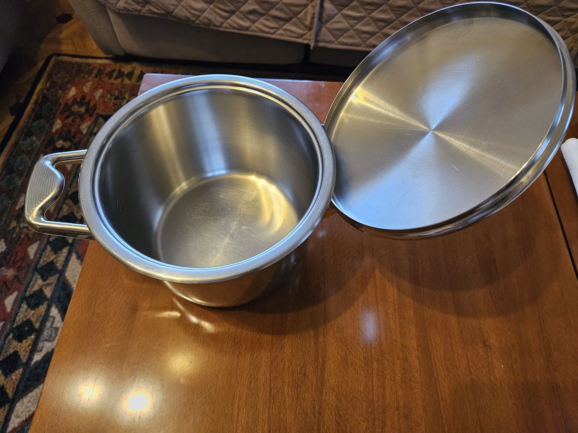 Naczynie 4,7L 20cm z pokrywką Zepter-indukcja