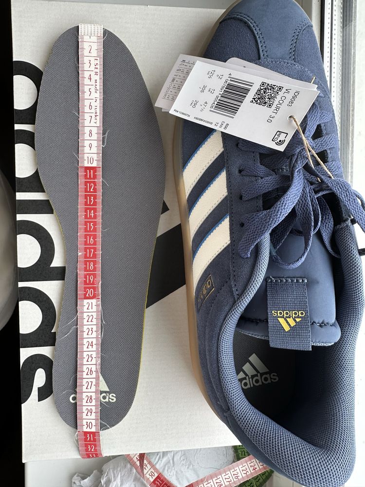 Кросівки Adidas VL COURT 3.0, р.47,5, устілка 30см. ОРИГІНАЛ