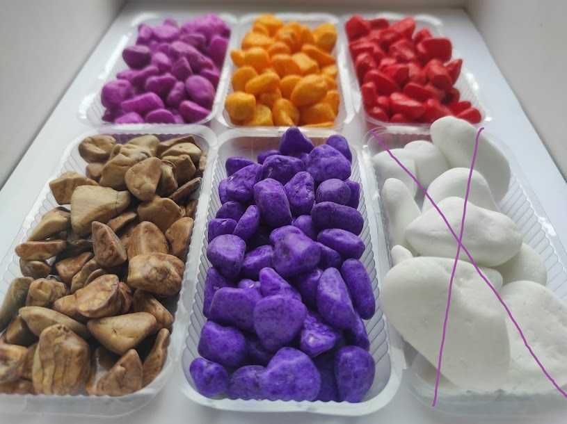 Камінці декоративні  морська галька