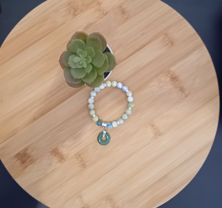 Pulseiras de pedras naturais e de aço inox | pulseiras novas