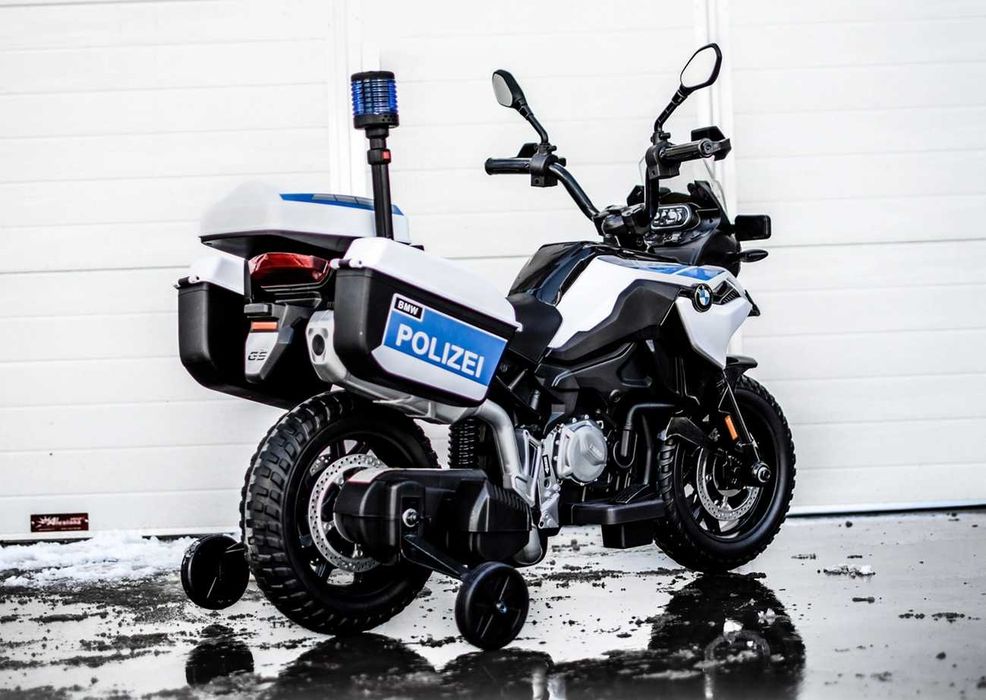 Motocykl POLICYJNY BMW Cross Elektryczny Auto AKUMULATOR Skuter DZIECI
