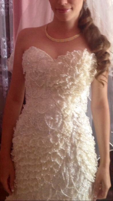 Свадебное платье, размер M