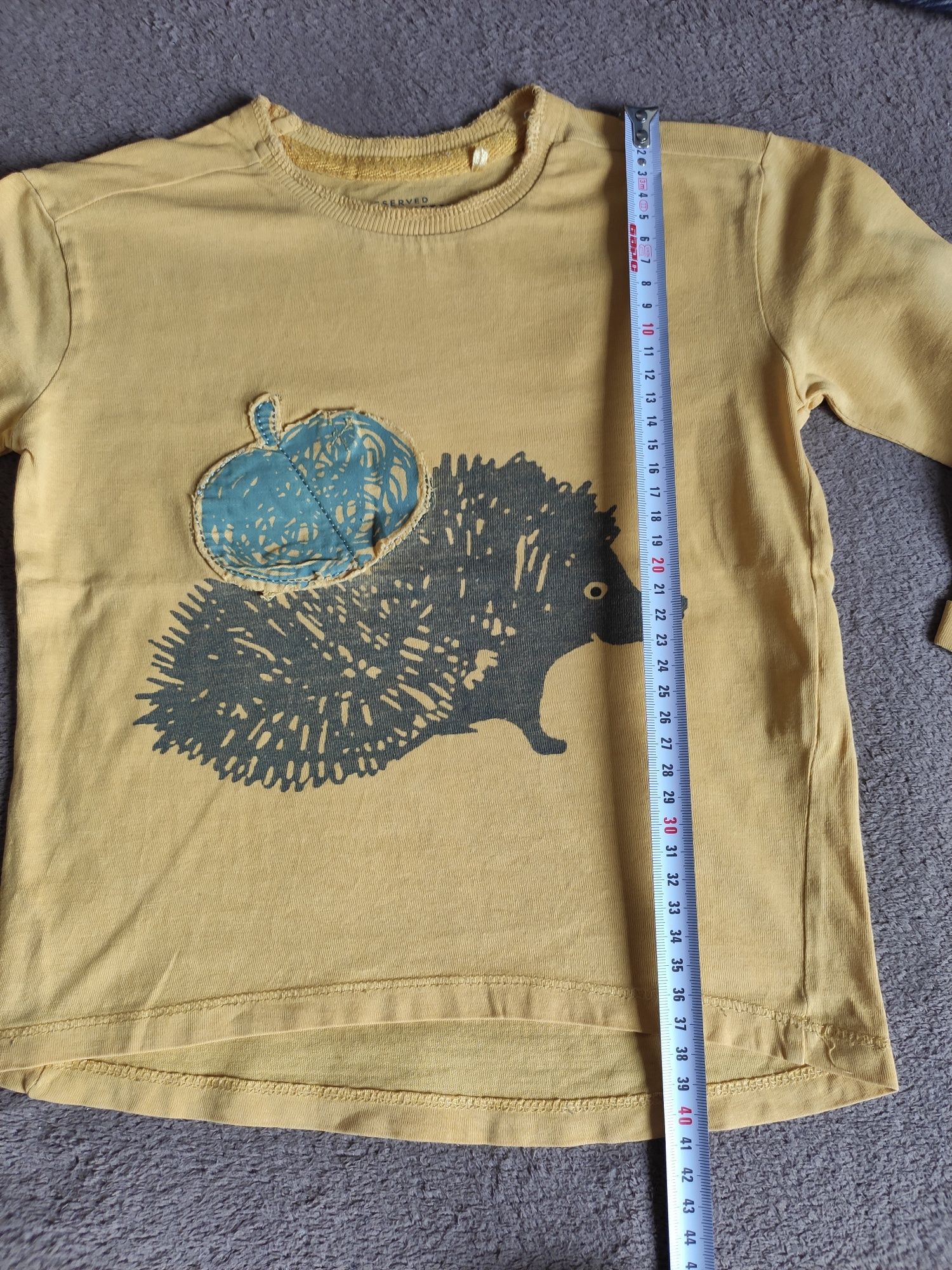 Реглан футболка лонгслив Reserved с оленем Rebel 4 года