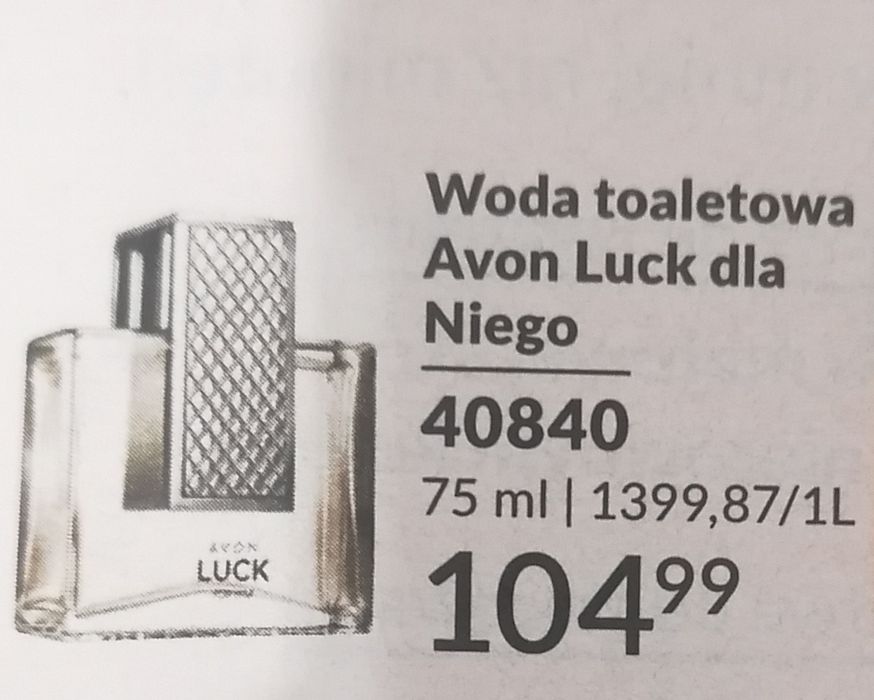 Perfumy Luck Avon