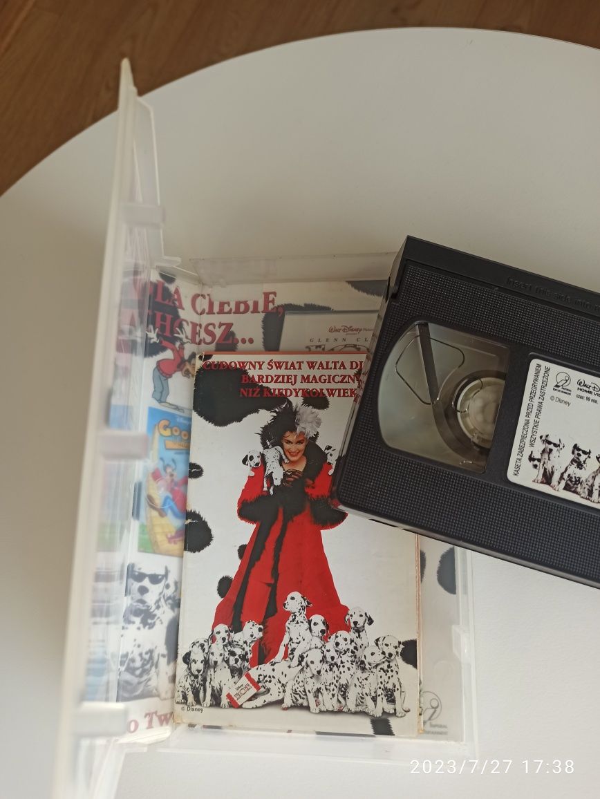 101 dalmatyńczyków kaseta VHS