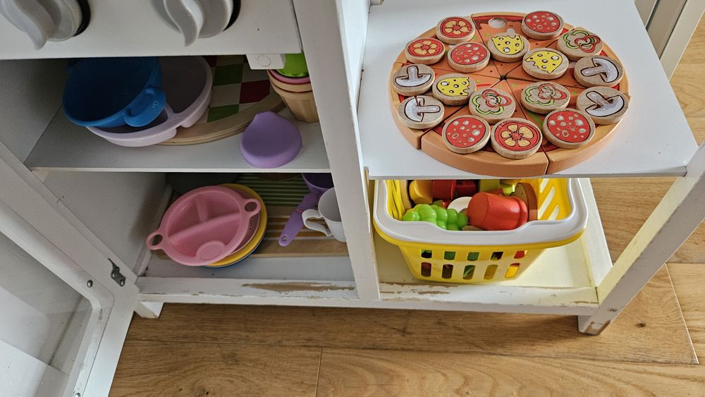 Kuchnia dla dzieci do zabawy duży zestaw