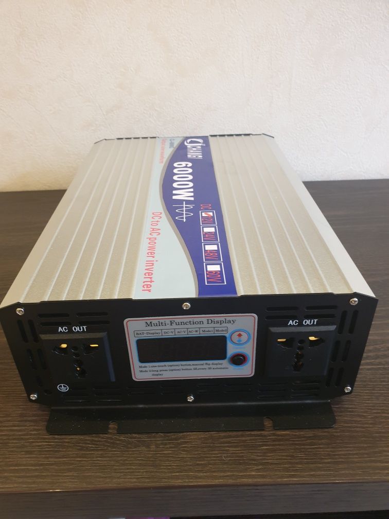 Інвертори 12в/220в, 6000w. Чистий синус.