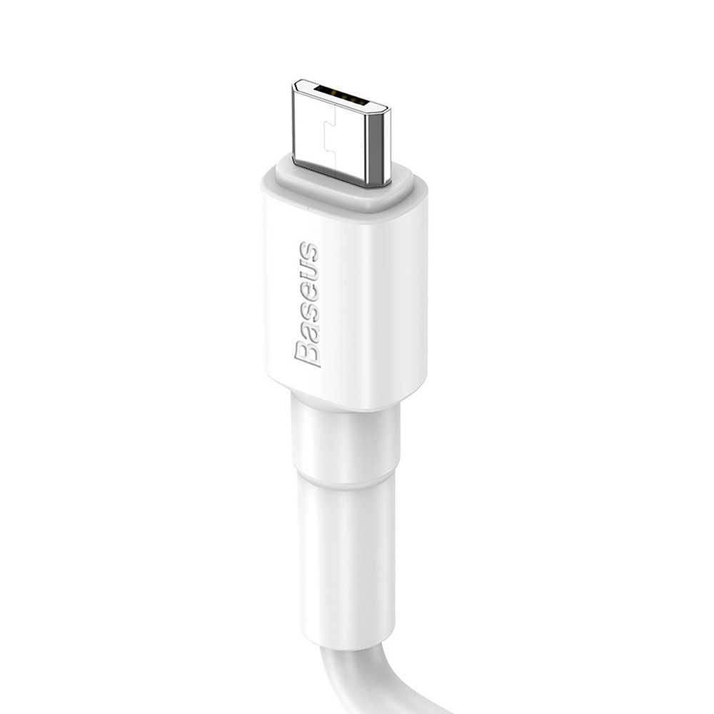 Kabel Baseus mini white micro USB  biały