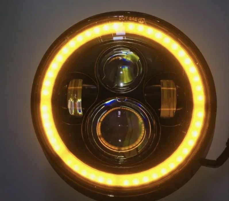 Ледовська фара 7 дюймів