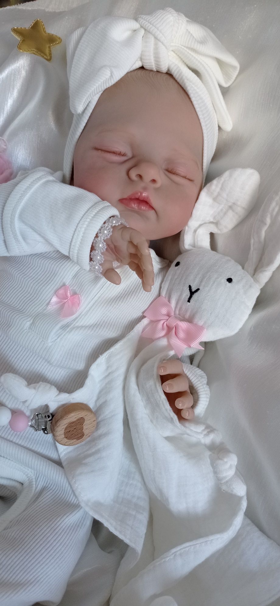 Cudowna lala w typie reborn jak prawdziwe niemowle