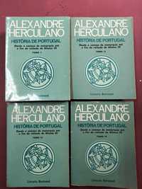 História de Portugal (4 Volumes) - Alexandre Herculano