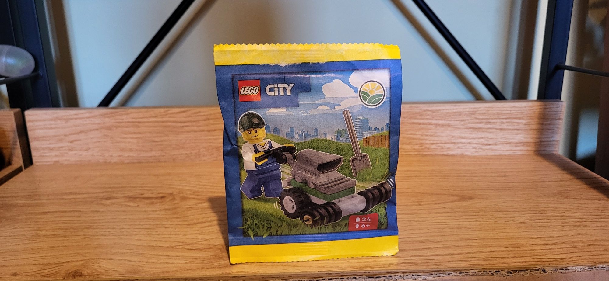 Lego City 952404 Farmer Kosiarka łopata saszetka klocki