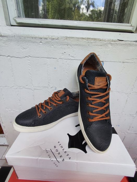 Кроссовки   BULL BOXER кожа ( размер 41-40)