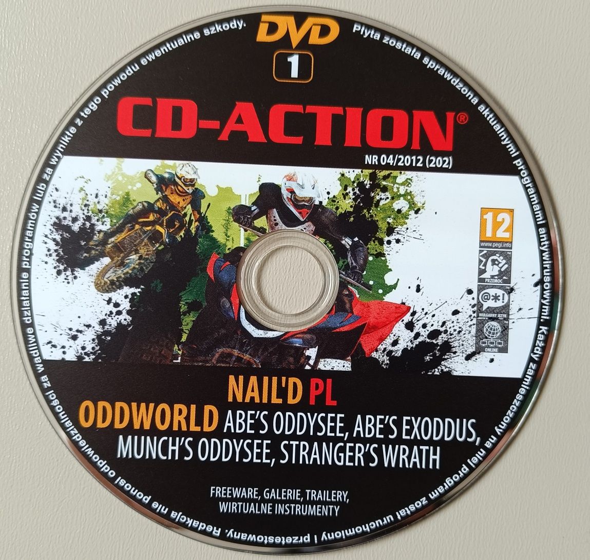 CD-Action nr 04/2012 (202) - Kwiecień 2012 - komplet z dwiema płytami