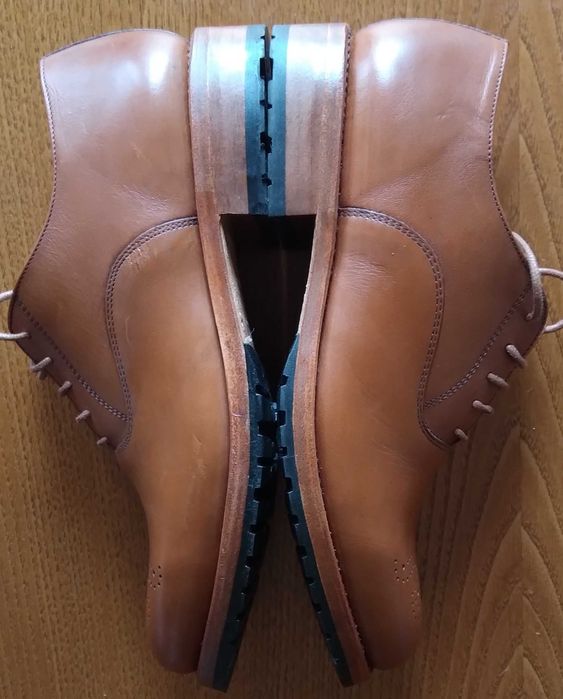 Sapatos novos em pele Giovanni Galli Goodyear Welted