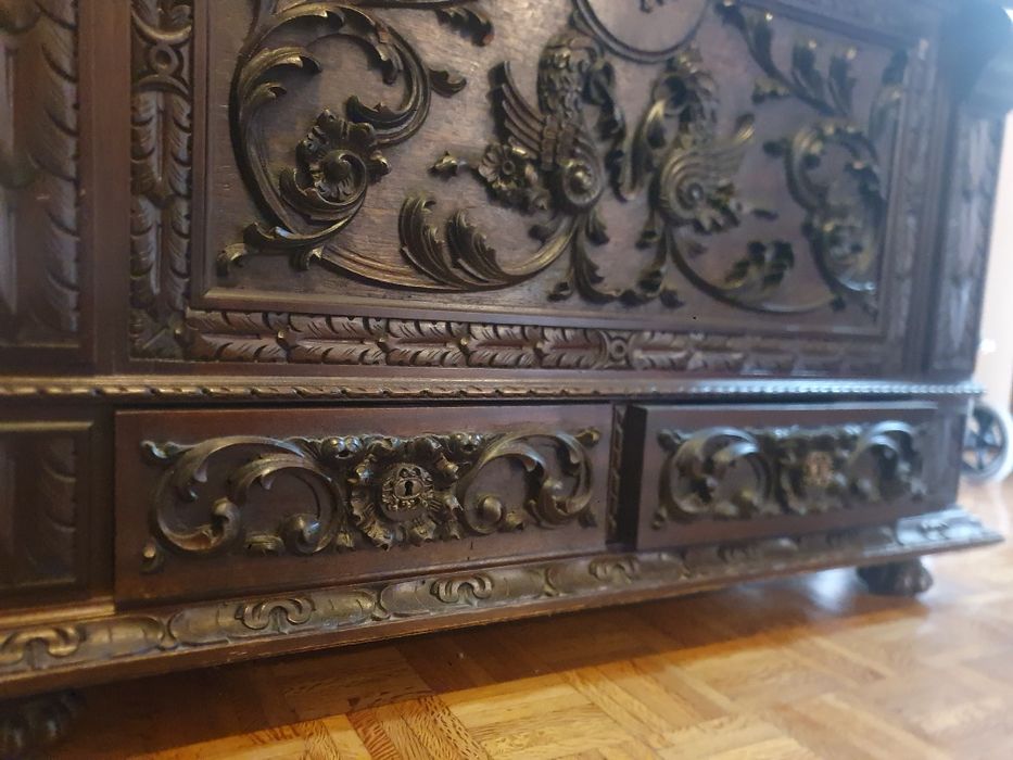 Arca de madeira Cómoda