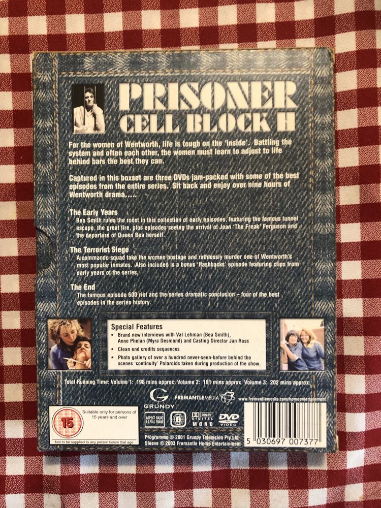 Więźniarki Prisoner Cell Block H Płyty dvd Box