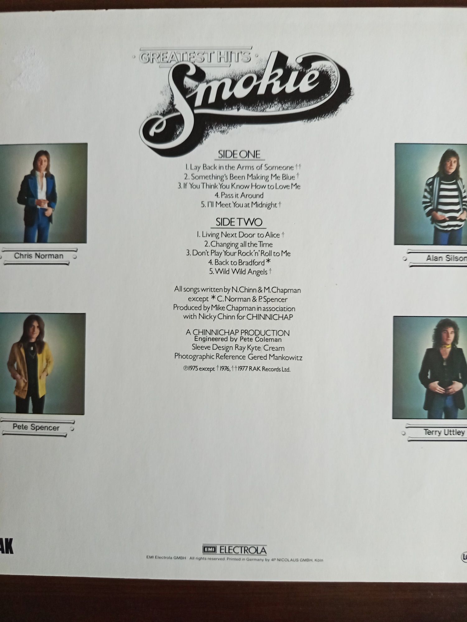 Smokie Greatest hits .excellent +