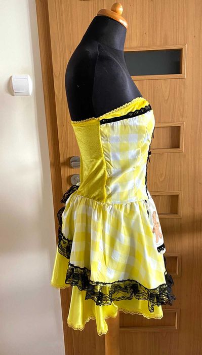 Strój przebranie bal karnawałowy Złotowłosa roz.S