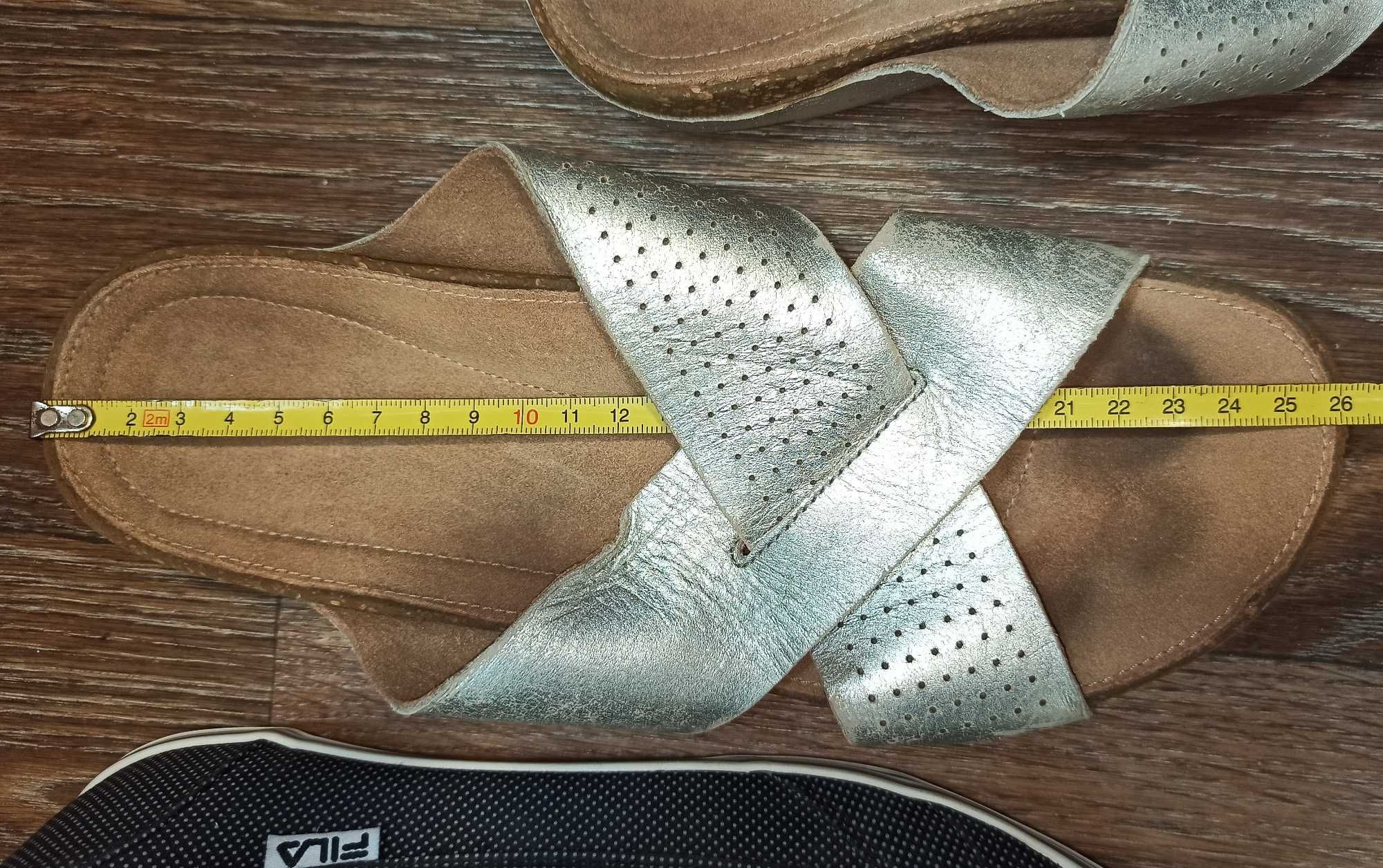 мокасины шлепки fila, clarks 39 размер оригинал