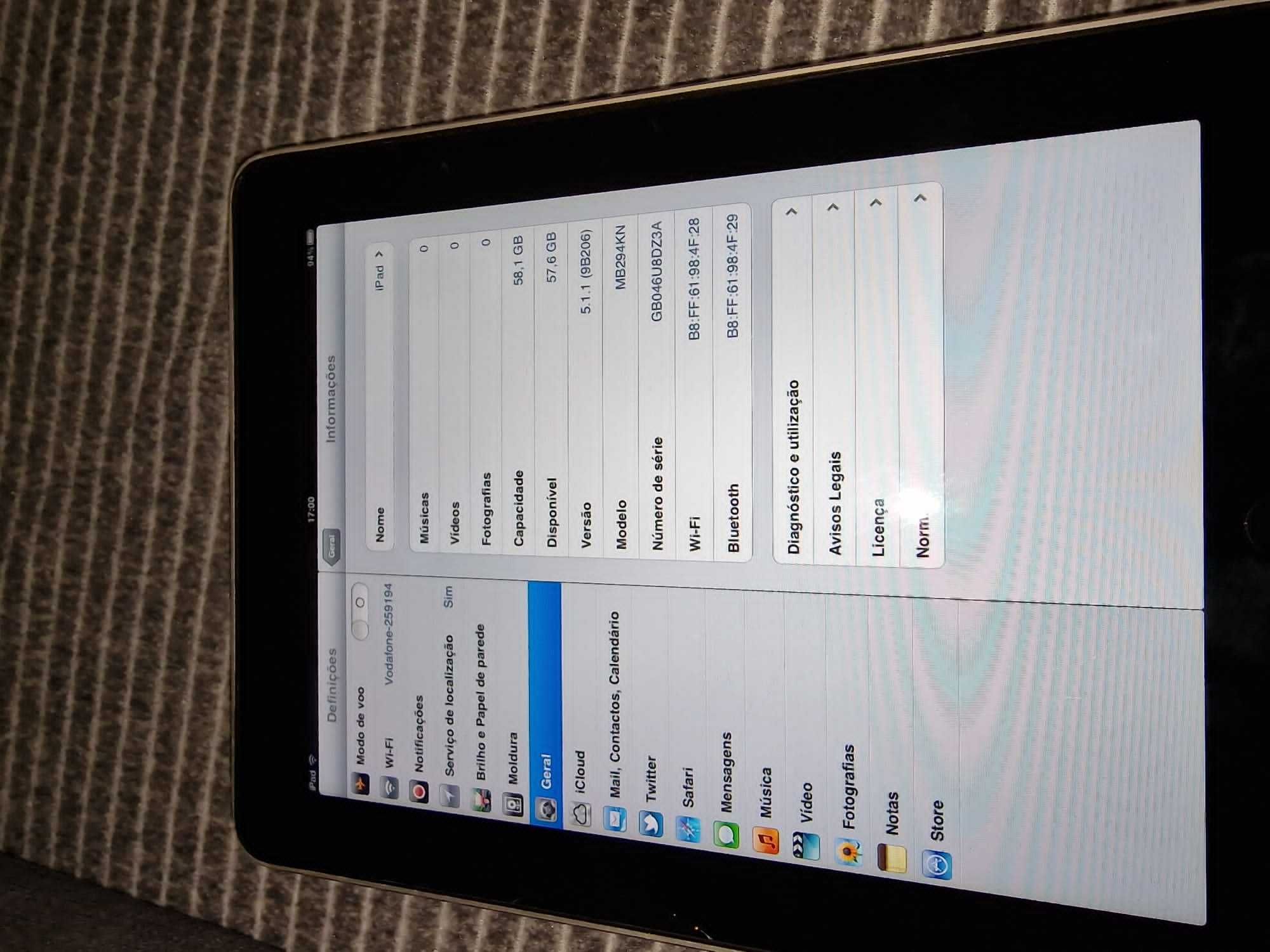 Ipad 1ra geração 64GB