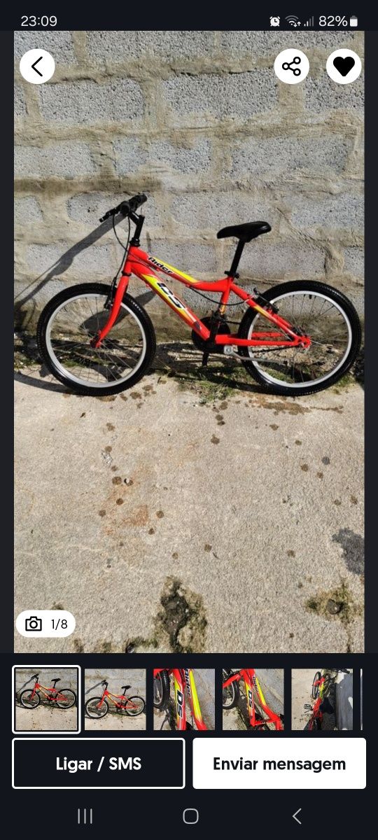 Bicicleta DS muito boa.