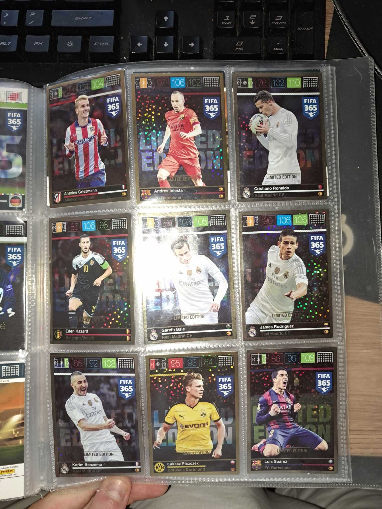 Panini FIFA 365: 2015/16- kolekcja kart 202/491 wraz z albumem