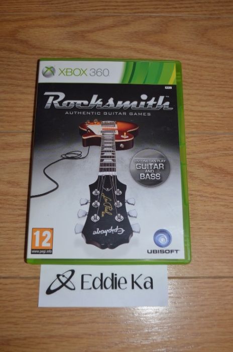 Cabo USB Ubisoft Realtone NOVO + jogo Rocksmith p/ PC ou XBOX360