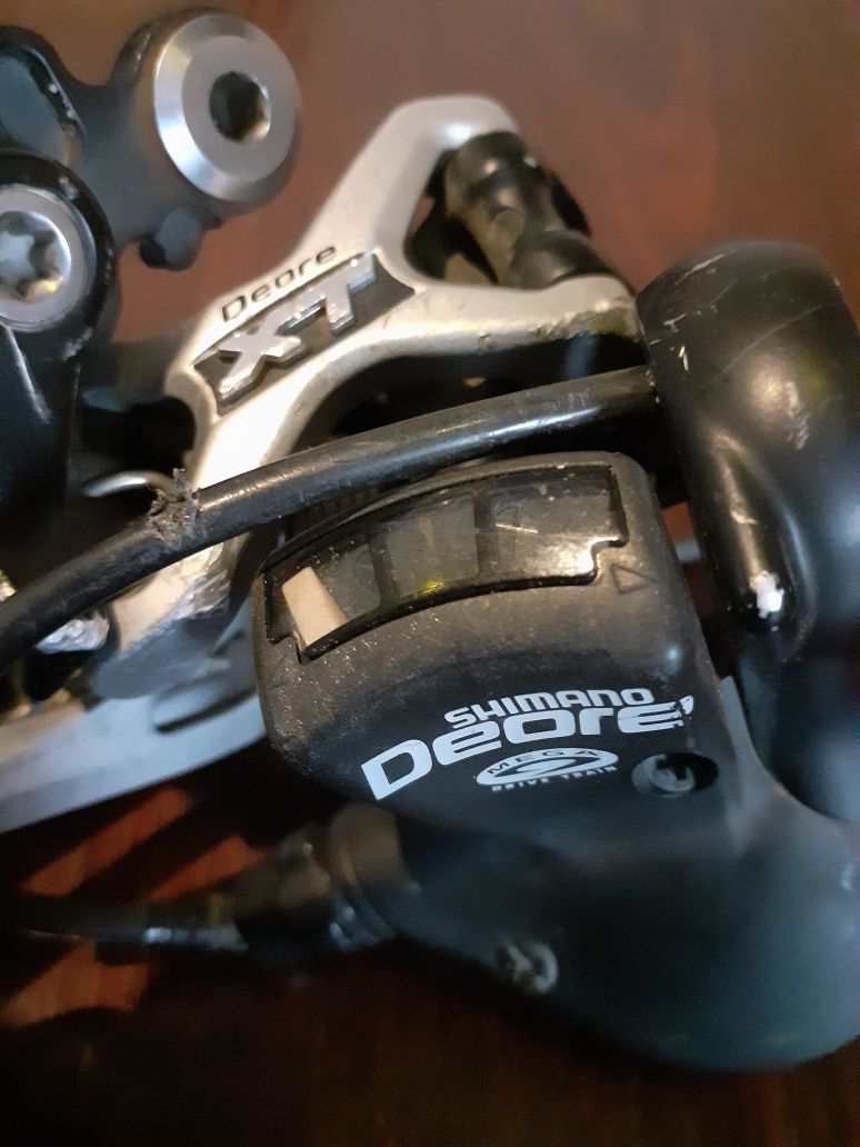 Shimano deore xt przerzutki i manetki