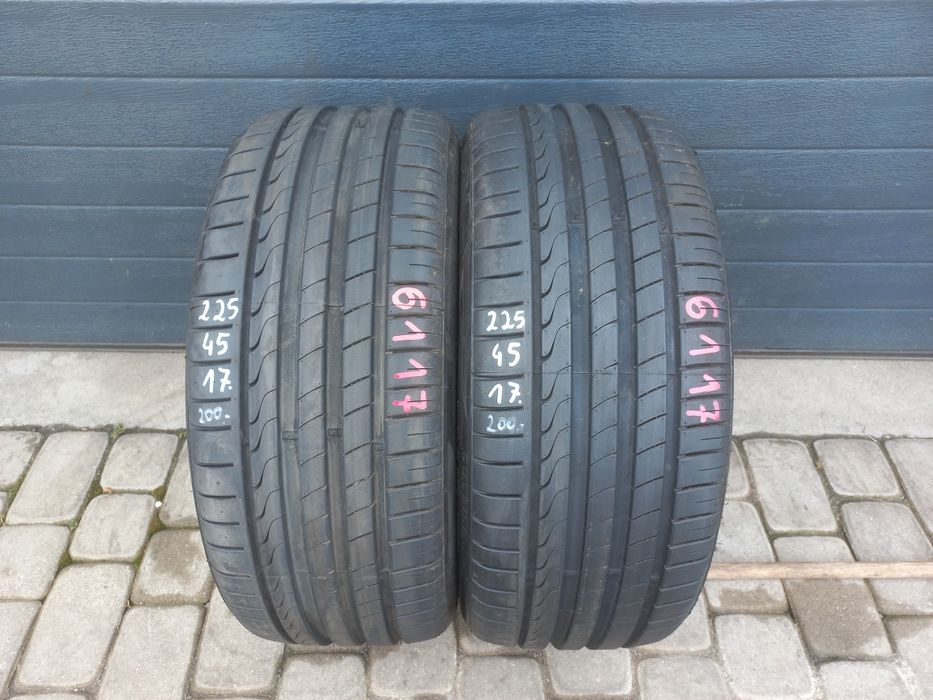 Opony letnie Imperial 225/45/17 91Y - JAK NOWE!