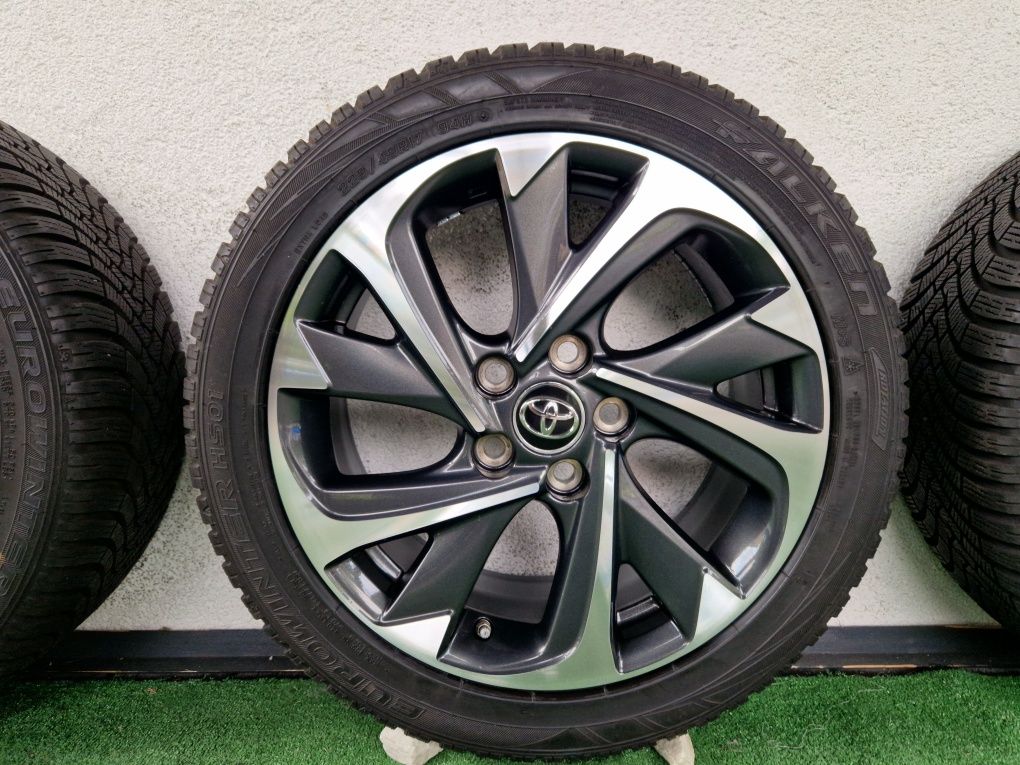 225/45r17 Toyota Corolla Auris Alufelgi 17 5x114.3 ET50 Koła Zimowe