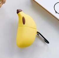 Новий чехол для навушників наушников кейс банан airpods