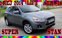Mitsubishi ASX Mitsubishi ASX ClearTec Lift 1rej2014 atrakcyjny wzorowy SERWIS superS