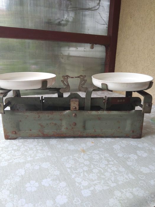 Waga szalkowa PRL + gratis