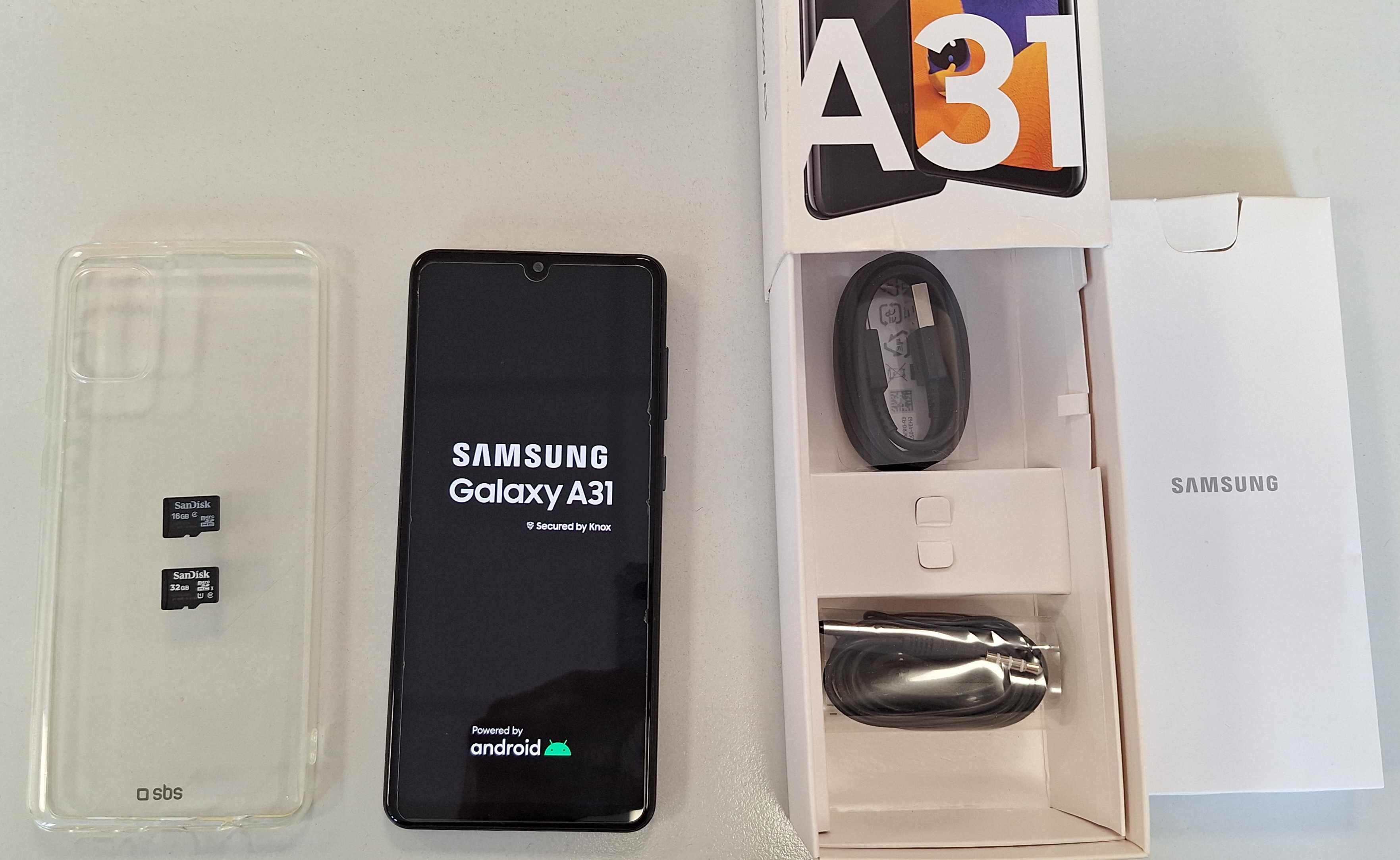 Samsung Galaxy A31 zestaw