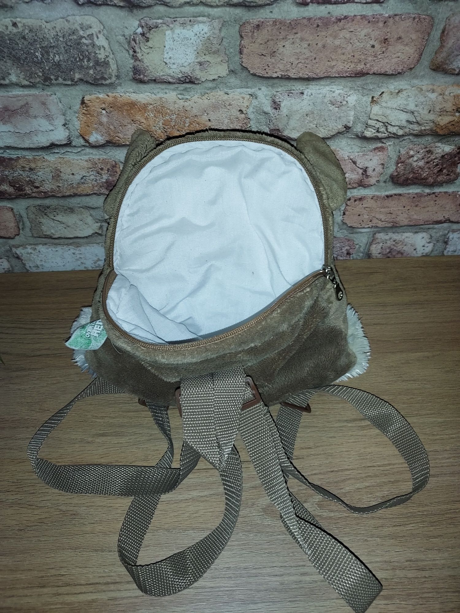 Plecak plecaczek głowa psa pojemny do przedszkola czy na wycieczki