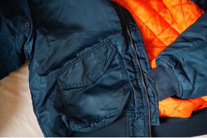 Куртка Бомбер MA-1 Schott CWU размер (М-L) утеплёный