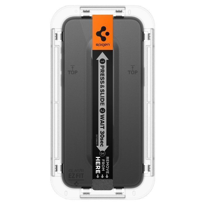 Szkło Hartowane Spigen Glas.tr ”Ez Fit” Fc 2-Pack Iphone 15 Pro Black