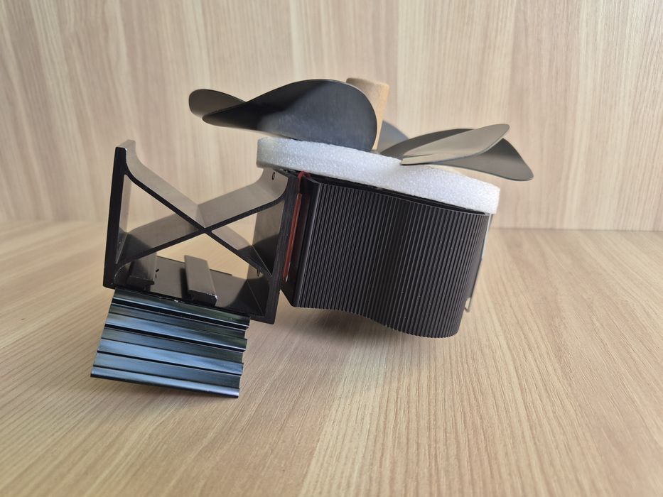 Вентилятор для каміна та печі, 2 методи встановлення