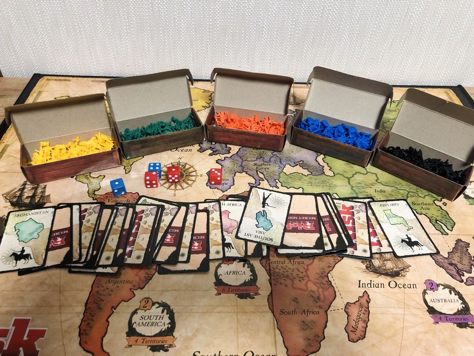 ПРЕМІУМ! Настільна гра Risk (Ризик, Риск, Risiko) УКР