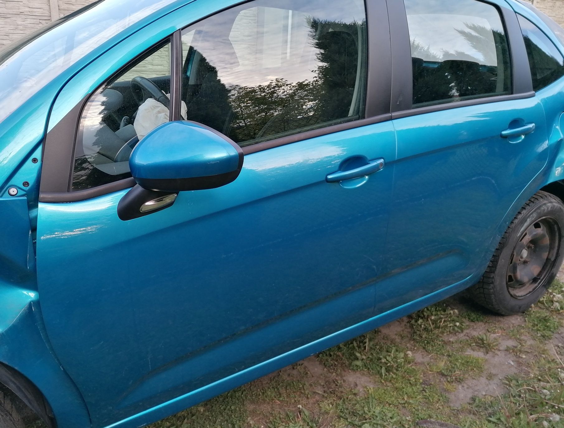Citroen c3 II drzwi prawe lewe przód tył kgw