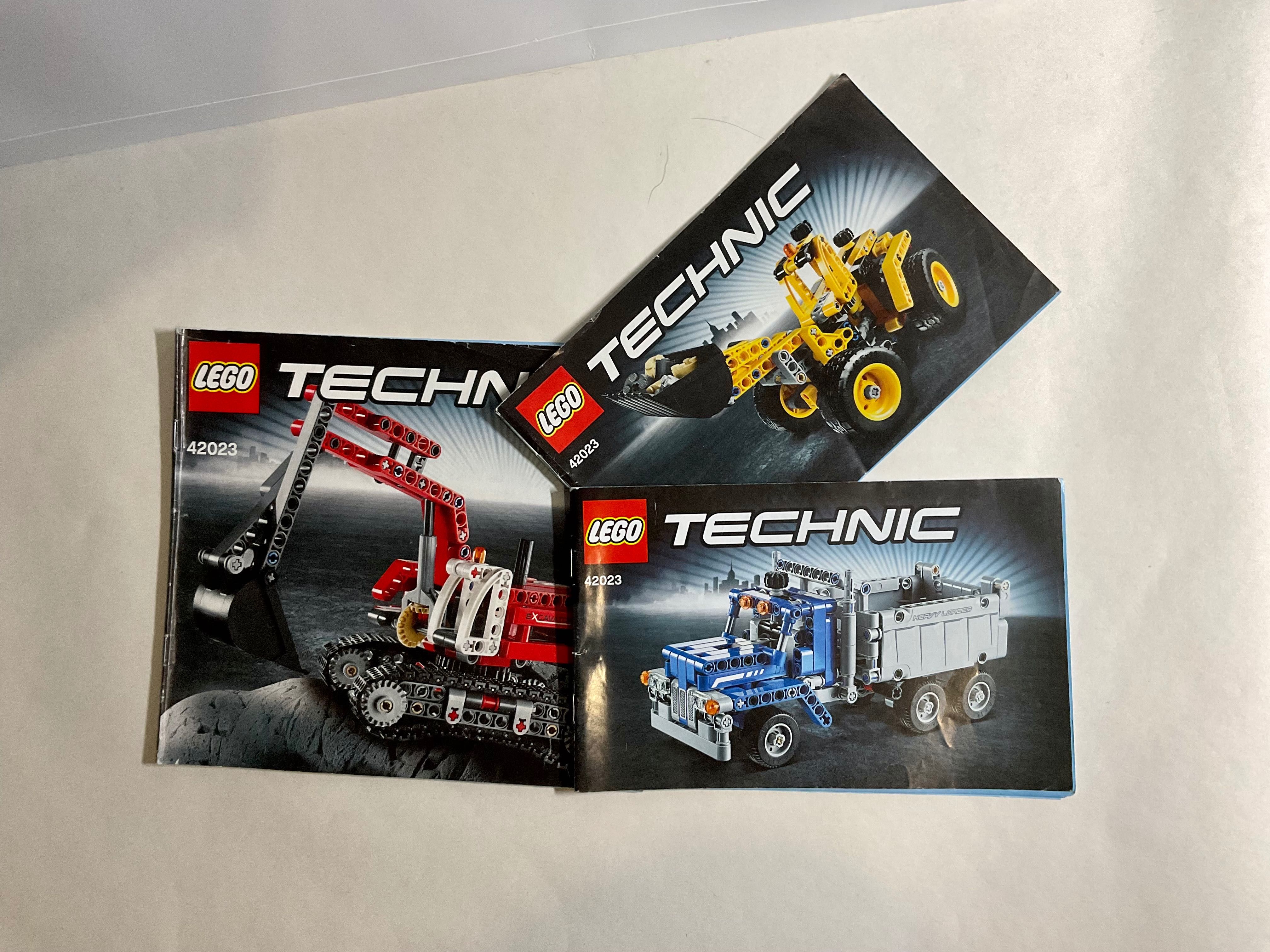 LEGO 42023 Technic - Załoga Budowlana Koparka, Ładowarka, Ciężarówka