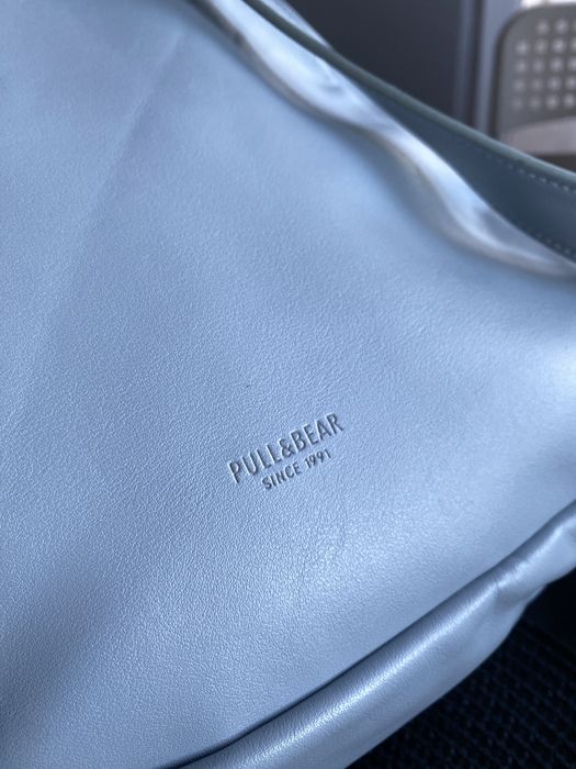 Mały plecak Pull & Bear pastel błękit