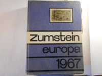 Stary katalog znaczków "Zumstein" 1967 r.