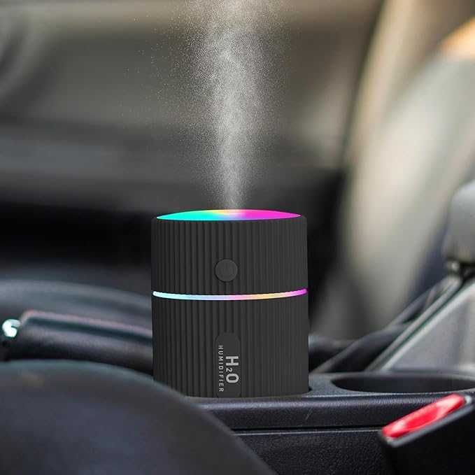 Nawilżacz powietrza usb led rgb dyfuzor zapachowy 220 ml