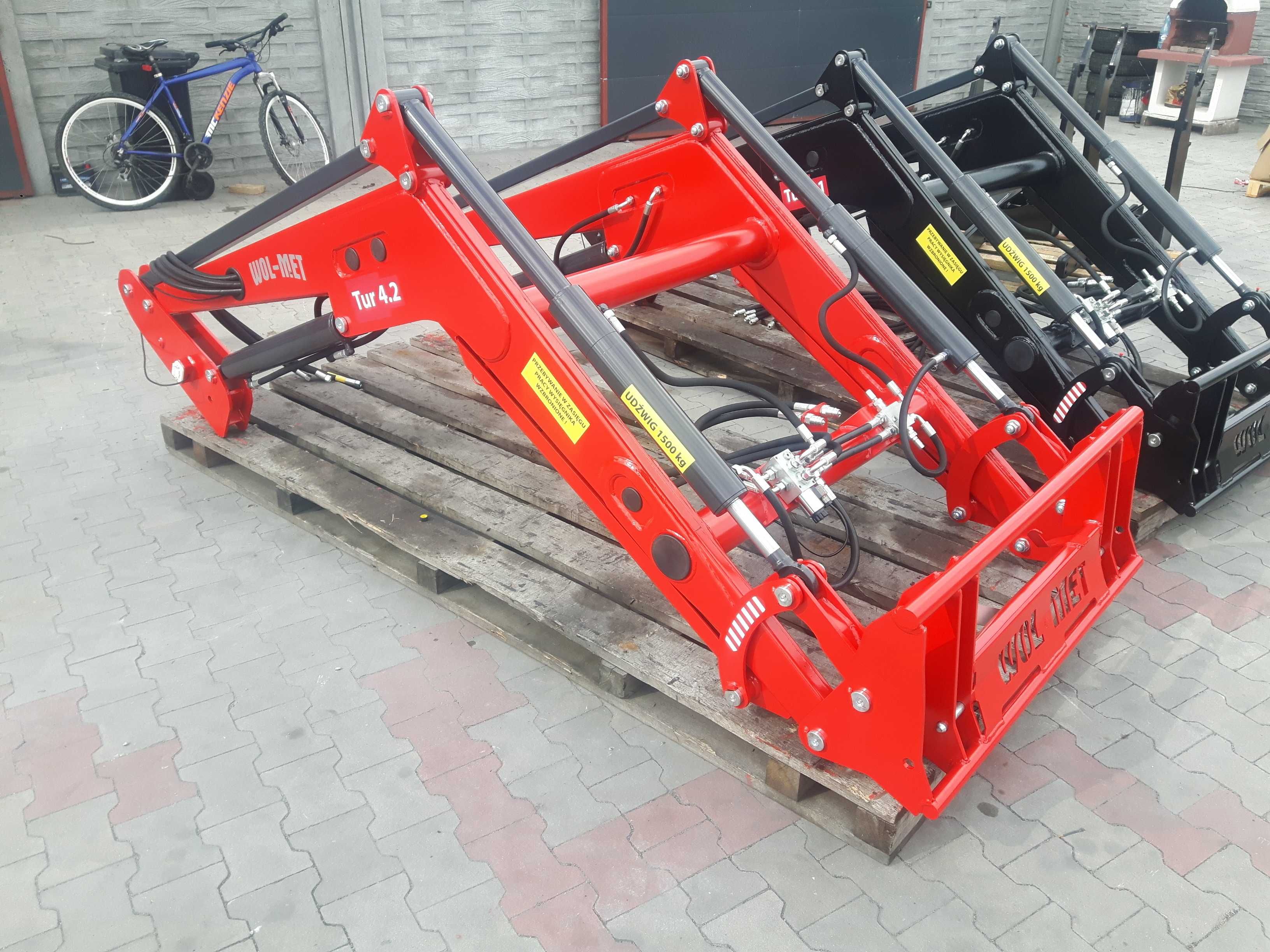 Ładowacz czołowy c385 WOL-MET MTZ Ursus Zetor Pronar 914 Dowóz montaż