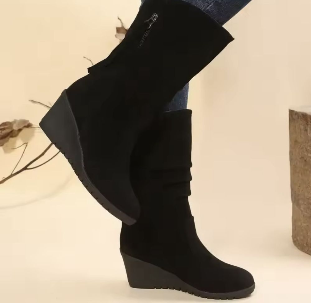 Botas de camurça