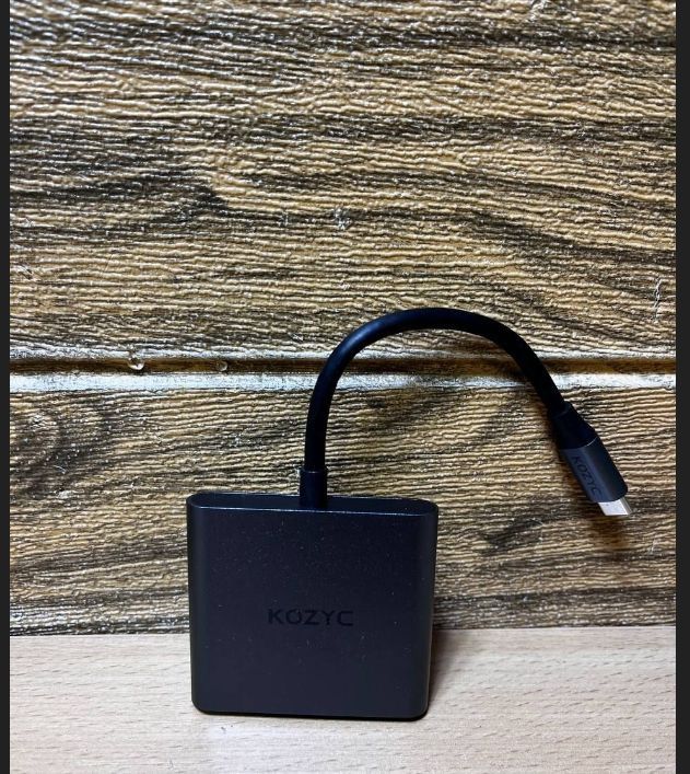 Адаптер KOZYK USB C на два HDMI