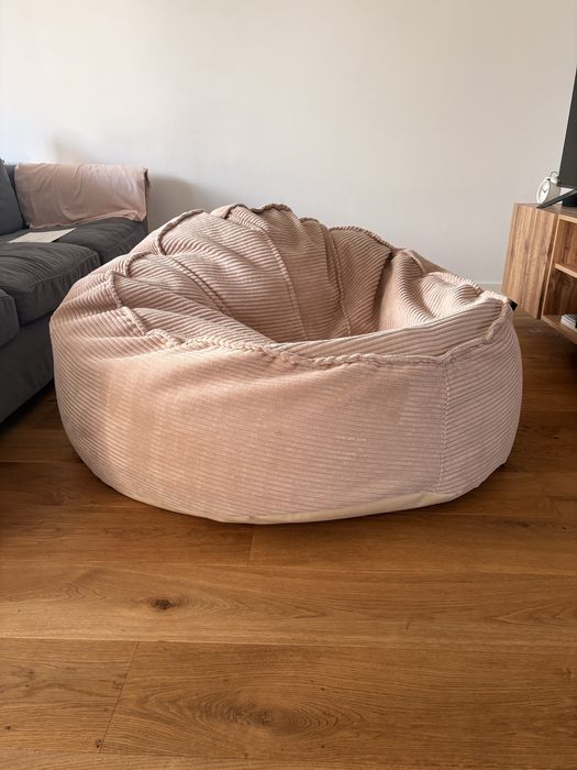 Puf worek sako Amor różowy